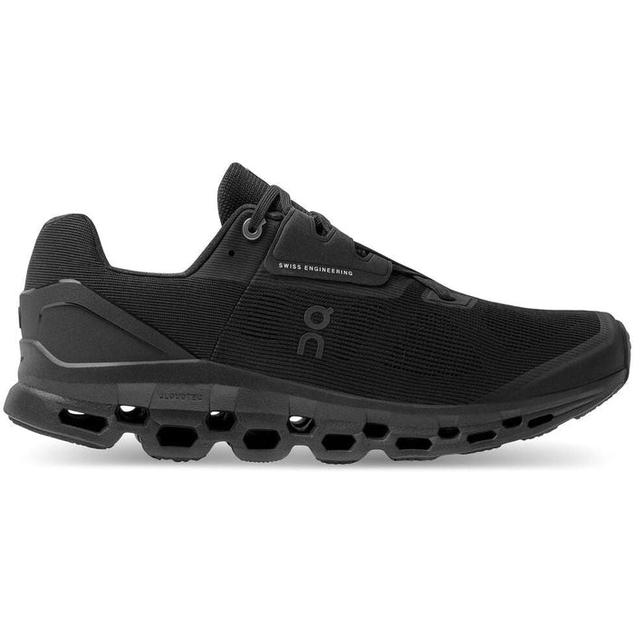 Men's On Cloudstratus, Black, 10 D Medium