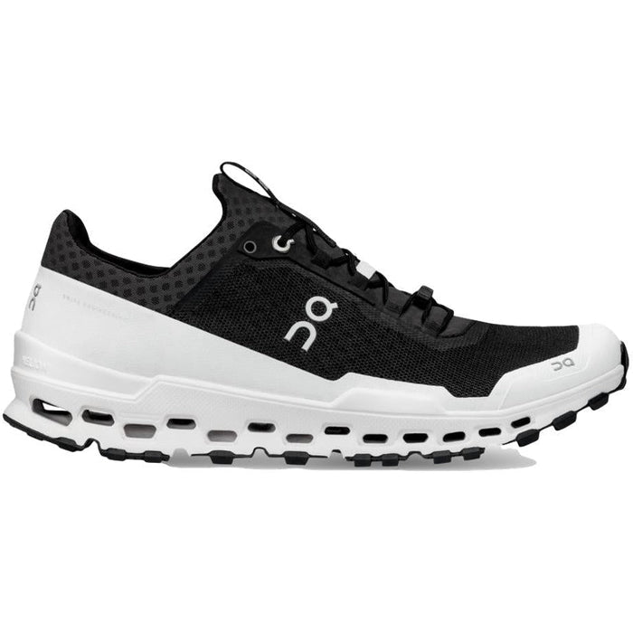 Men's On Cloudultra, Black/White, 12.5 D Medium