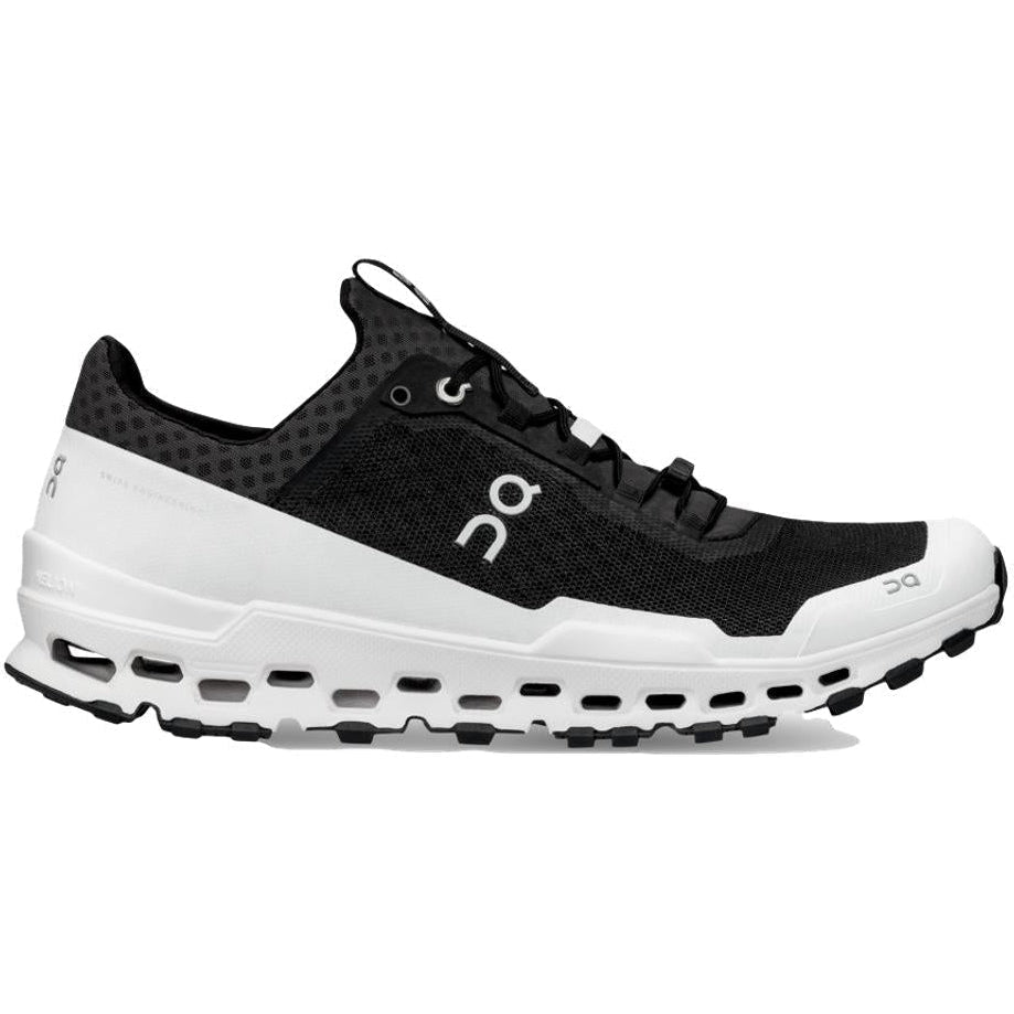 Men's On Cloudultra, Black/White, 14 D Medium