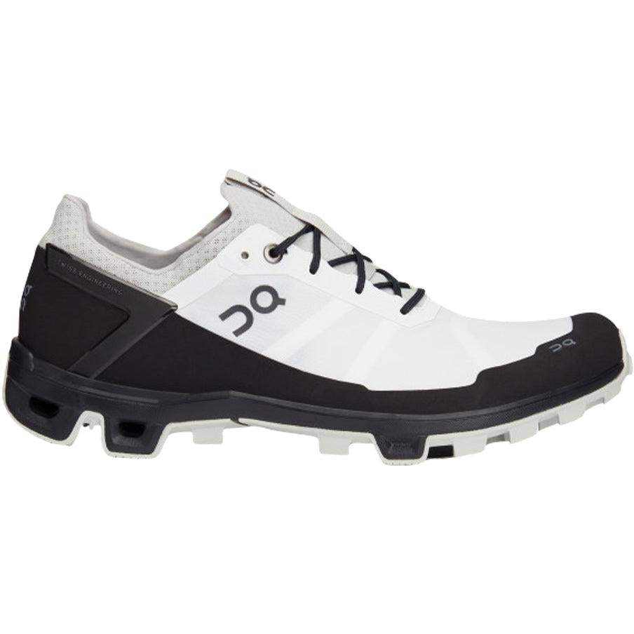 Men's On Cloudventure Peak, White/Black, 12 D Medium