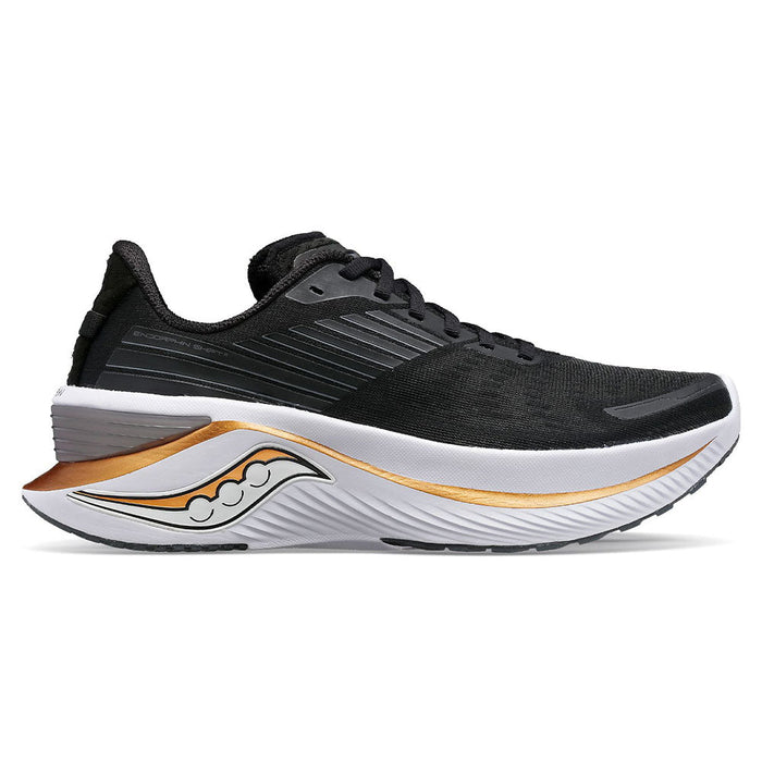 Men's Saucony Endorphin Shift 3, Black/Goldstrck, 12 D Medium