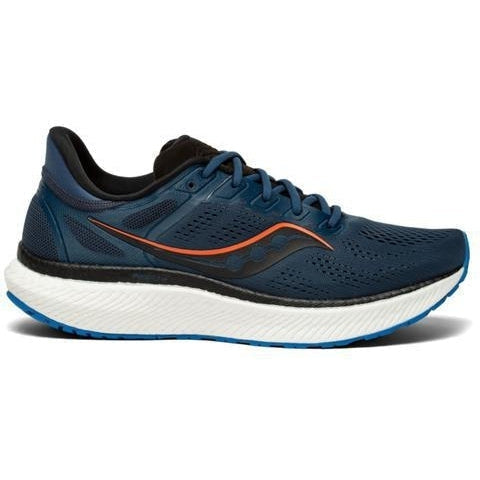 Men's Saucony Hurricane 23, Space/Royal/Fire, 12.5 D Medium