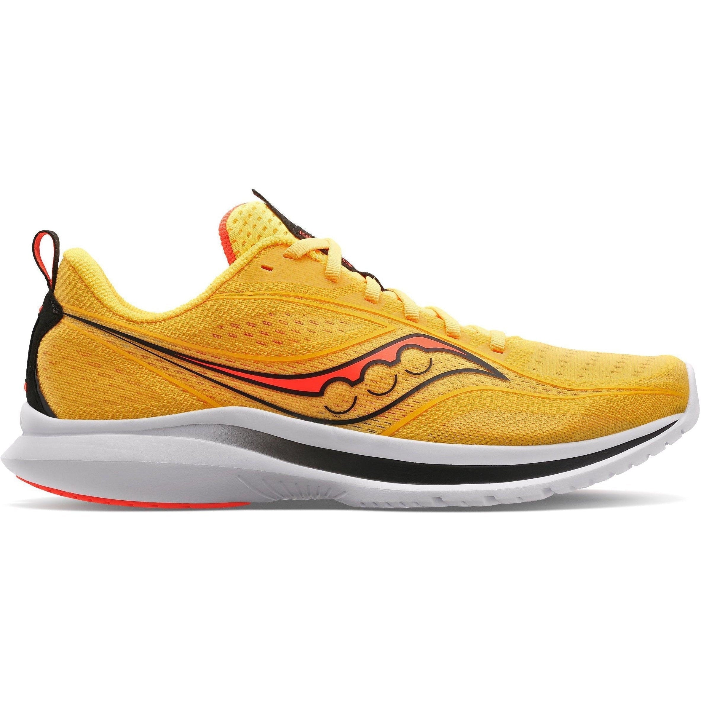Men's Saucony Kinvara 13, VIZIGOLD/VIZIRED, 9.5 D Medium