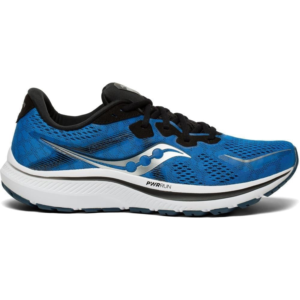 Men's Saucony Omni 20, Royal/Black, 13 D Medium