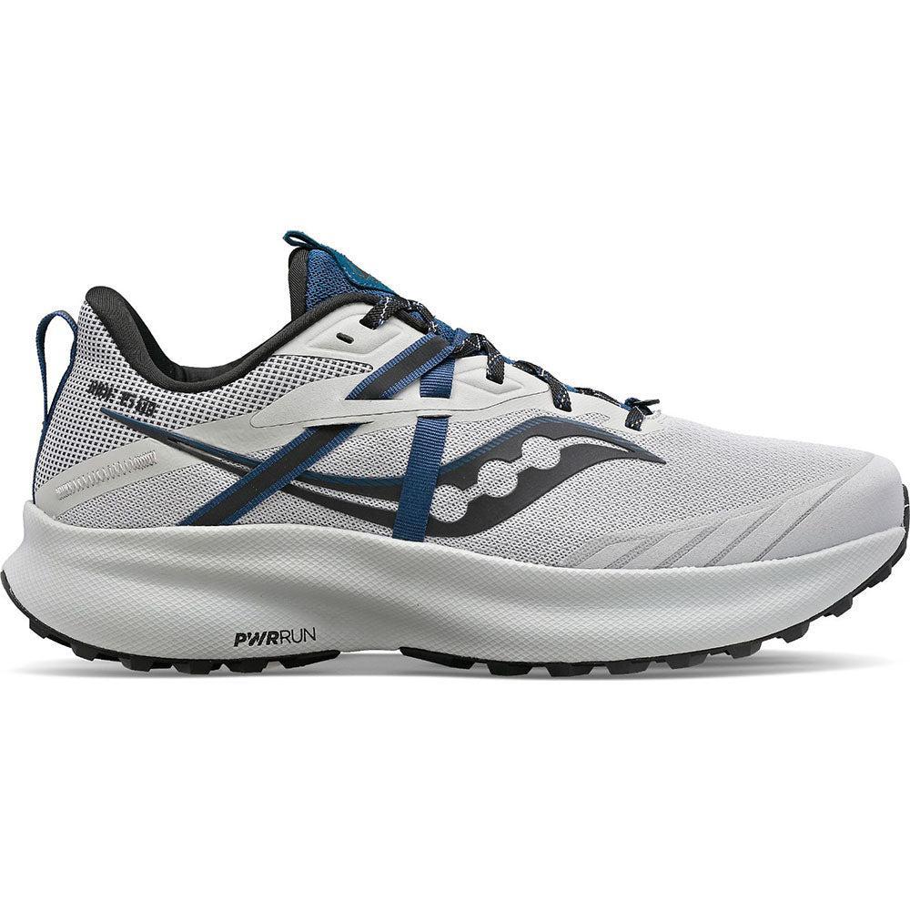 Men's Saucony Ride 15 TR, Fog/Twilight, 11.5 D Medium
