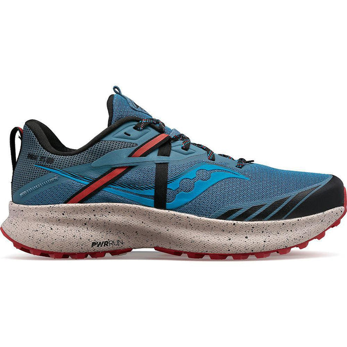 Men's Saucony Ride 15 TR, Deep Sea/Lava, 13 D Medium