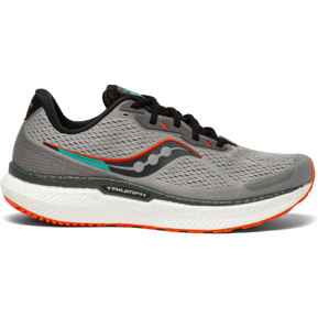 Men's Saucony Triumph 19, Alloy/Fire, 8.5 D Medium