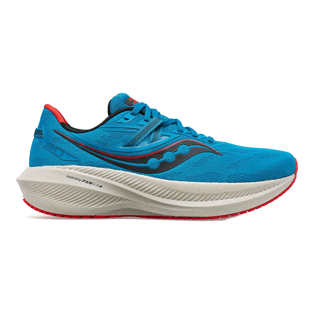Men's Saucony Triumph 20, Ocean/Redrock, 9.5 D Medium