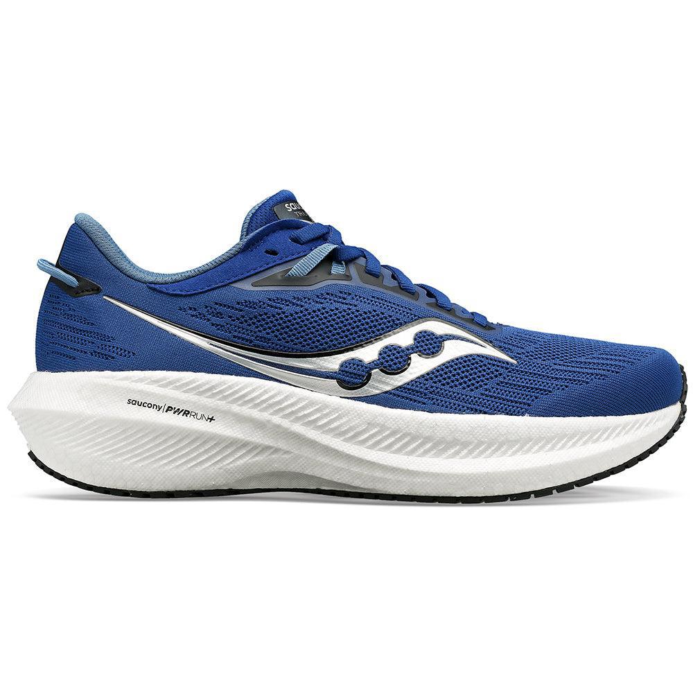 Men's Saucony Triumph 21, Indigo/Black, 10.5 D Medium