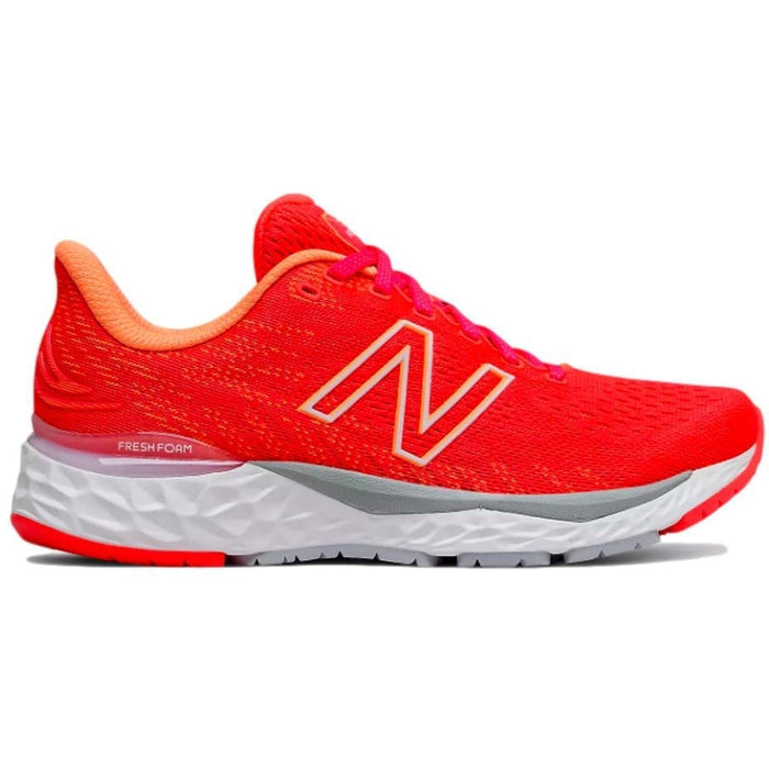 Women's New Balance Fresh Foam 880 v11, Vivid Coral/Citrus Punch, 7.5 B Medium