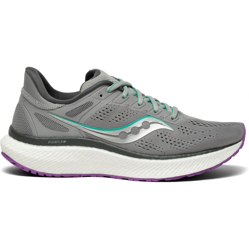 Women's Saucony Hurricane 23, Fog/Ultraviolet, 9.5 B Medium