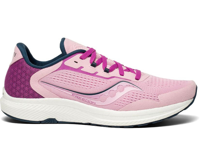 Women's Saucony Freedom 4, Pink, 11 B Medium