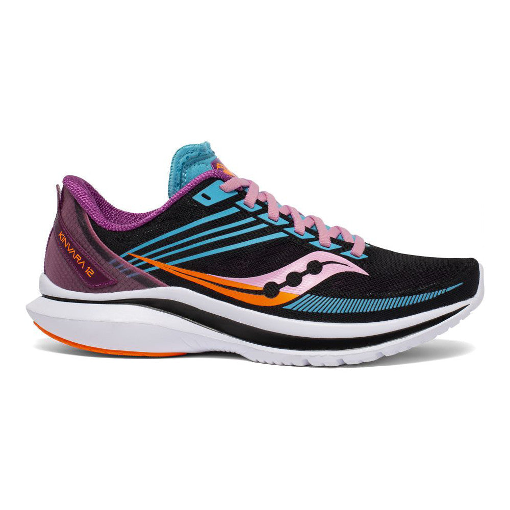Women's Saucony Kinvara 12, Future Black, 8.5 B Medium
