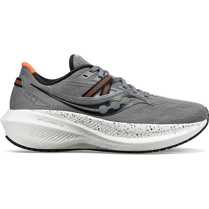 Women's Saucony Triumph 20, Gravel/Zenith, 11 B Medium