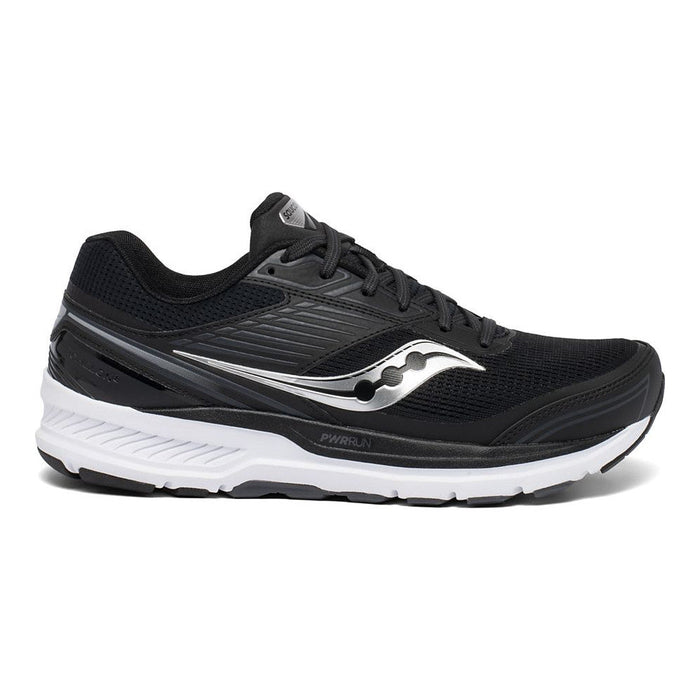 Men's Saucony Echelon 8, Black/White, 8 D Medium