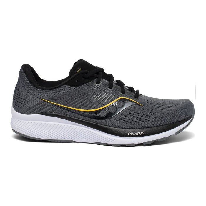 Men's Saucony Guide 14, Charcoal/Gold, 9 D Medium