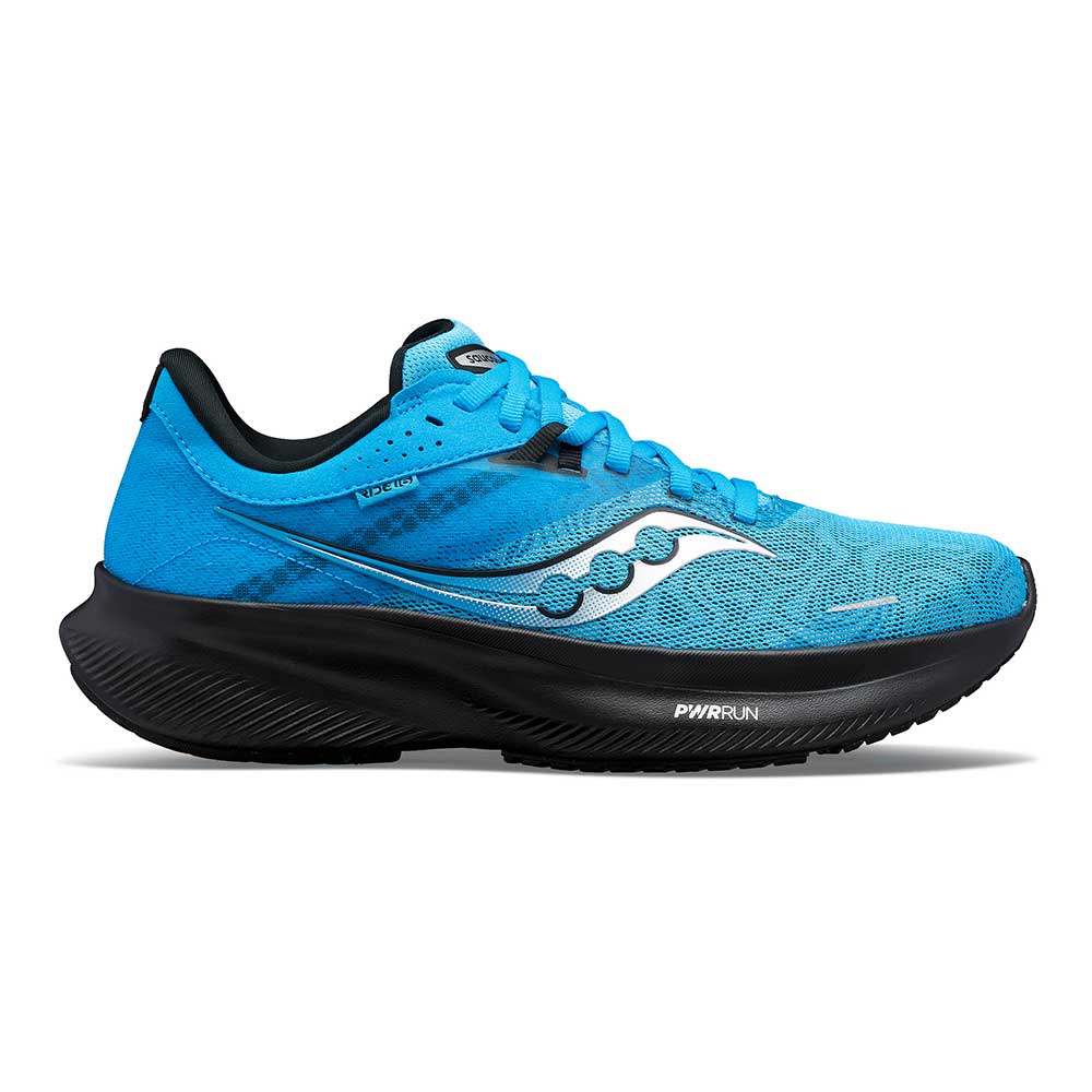 Men's Saucony Ride 16, Echo/Viziblue, 10.5 D Medium