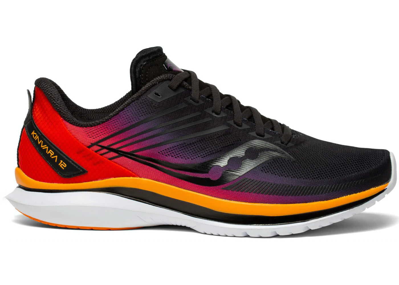 Men's Saucony Kinvara 12, Sunset, 8.5 D Medium