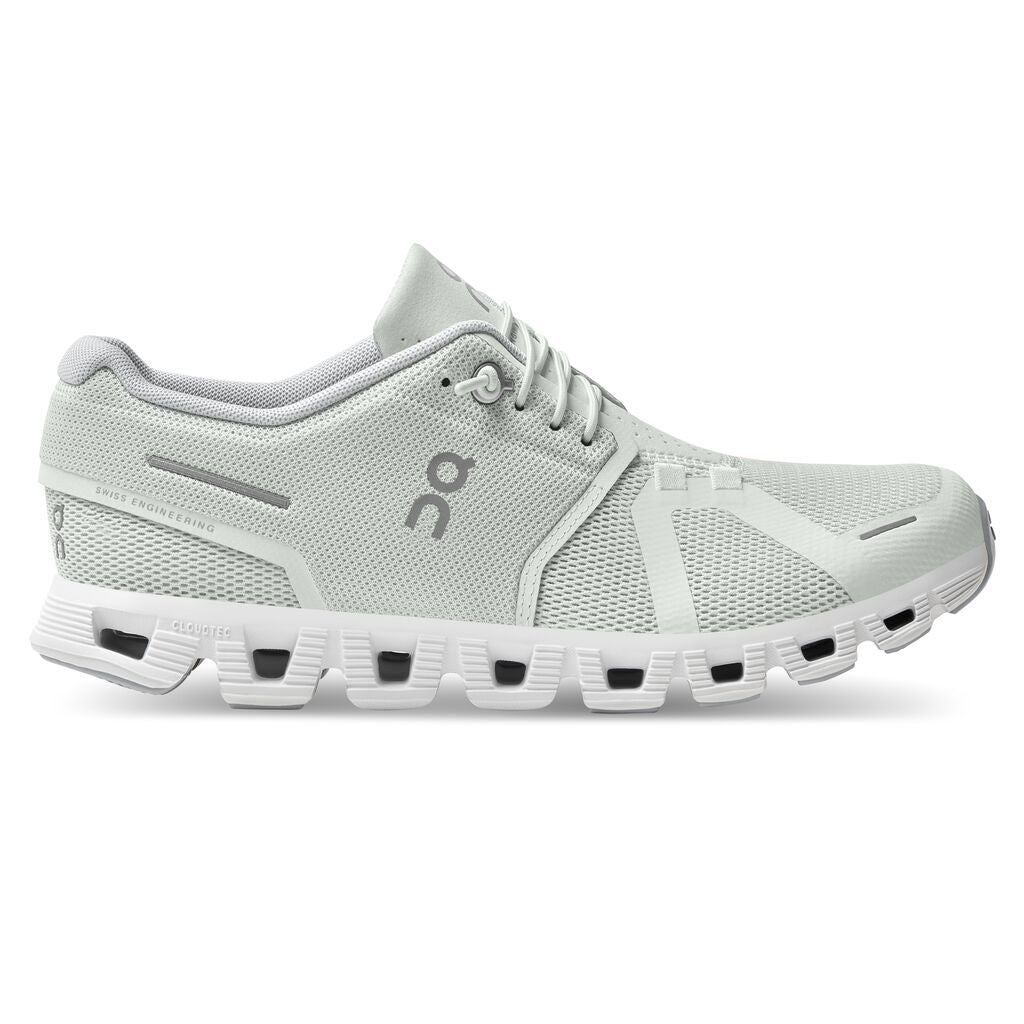 Women's On Cloud 5, Ice/White, 8 B Medium
