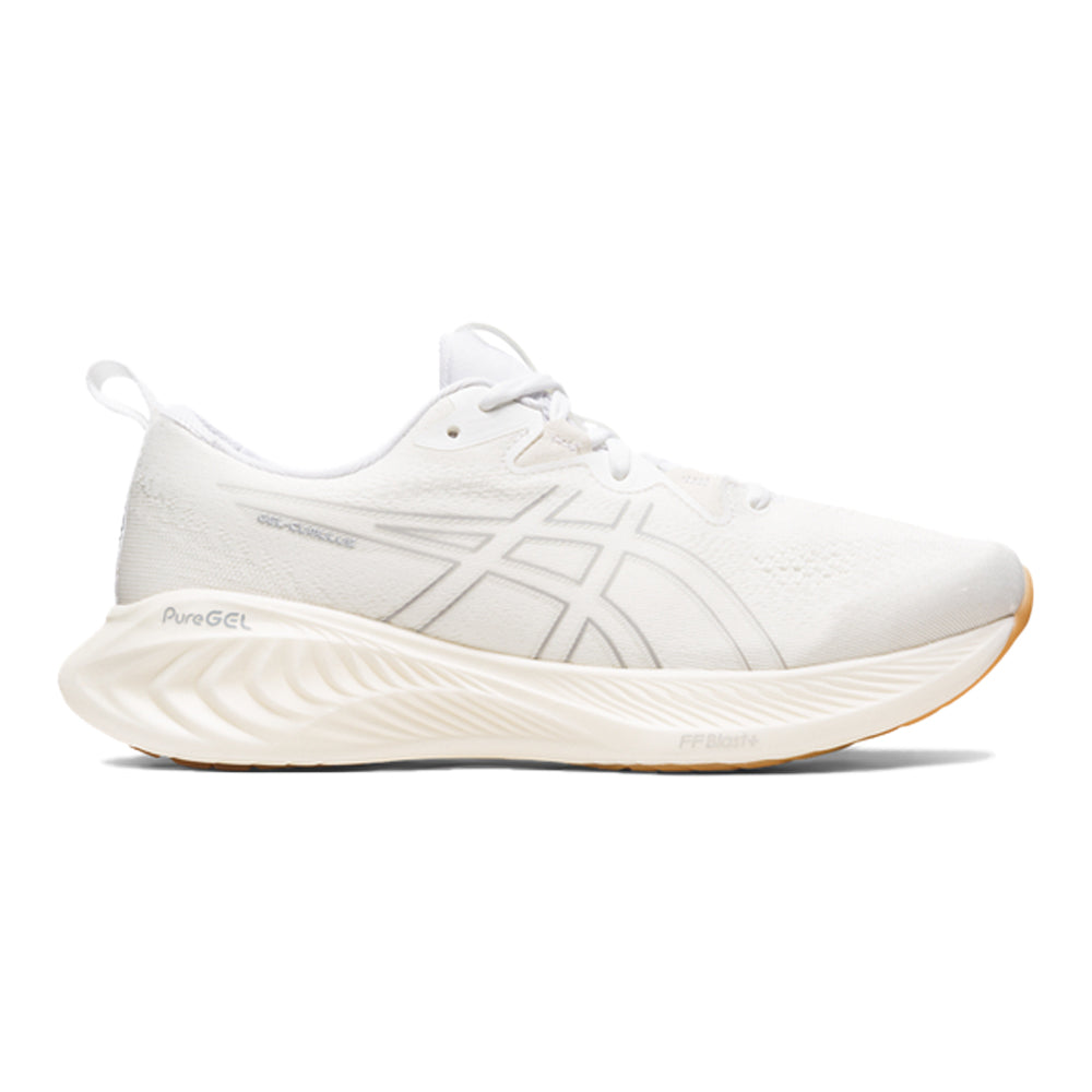 Women's Asics GEL-Cumulus 25, White/White, 9 B Medium