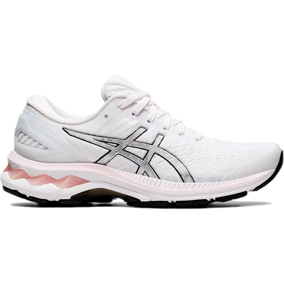 Women's Asics GEL-Kayano 27, Pink Salt/Pure Silver, 7 B Medium