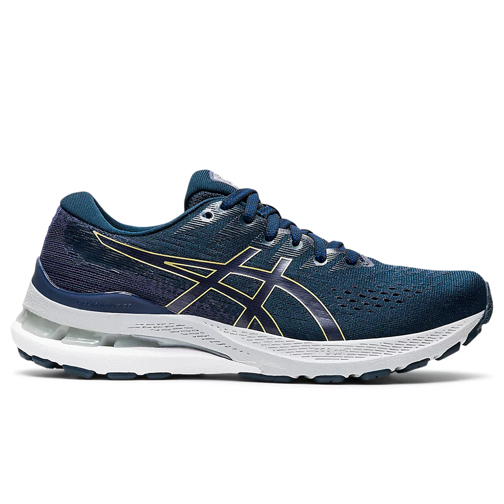 Women's Asics GEL-Kayano 28, French Blue/Thunder Blue, 11 B Medium