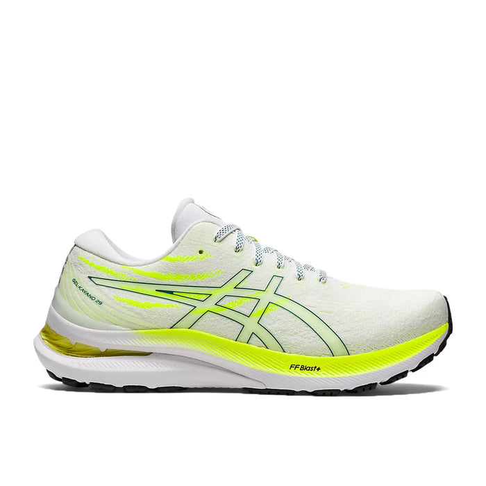 Women's Asics GEL-Kayano 29, White/Velvet Pine, 6 B Medium