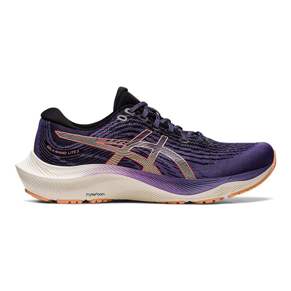 Women's Asics GEL-Kayano Lite 3, Dusty Purple/Summer Dune, 6.5 B Medium