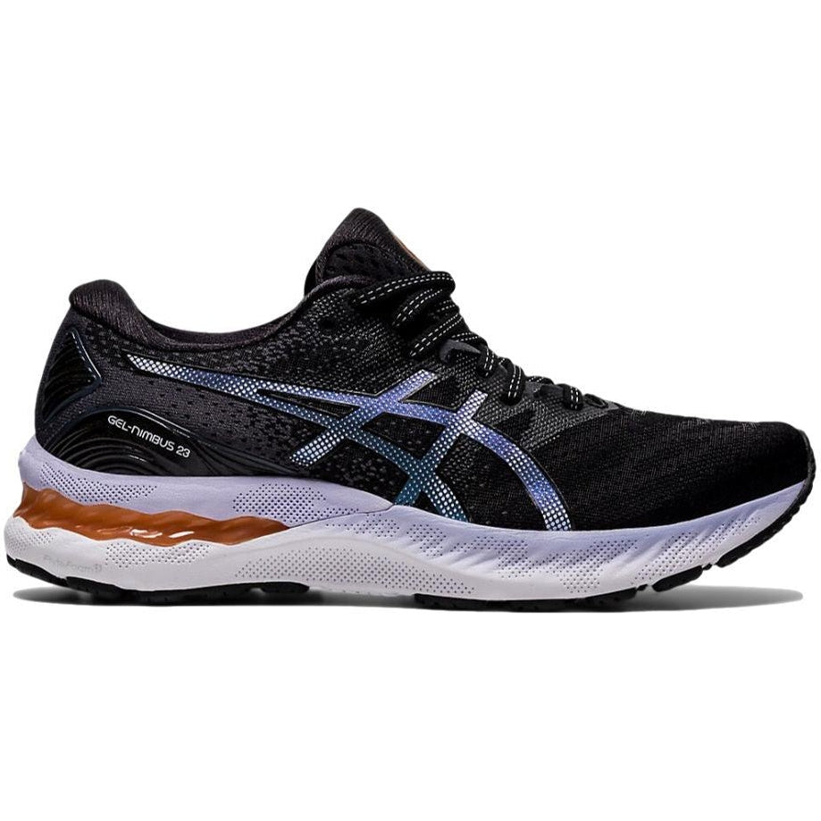 Women's Asics GEL-Nimbus 23, Black/Carrier Grey, 8 B Medium