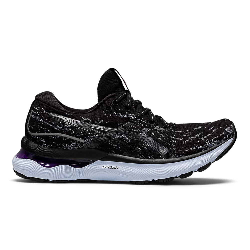 Women's Asics GEL-Nimbus 24 MK, Black/Black, 11 B Medium