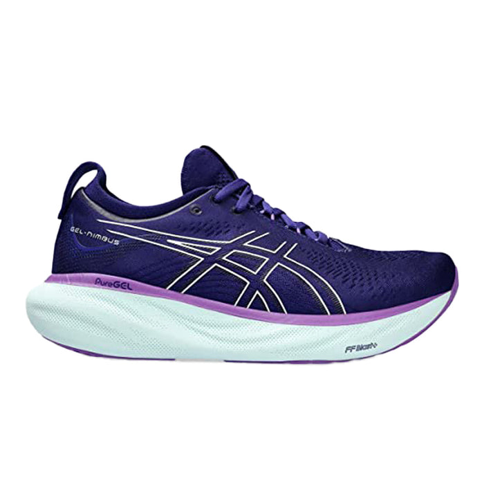 Women's Asics Gel-Nimbus 25, Dive Blue/Soothing Sea, 9.5 B Medium