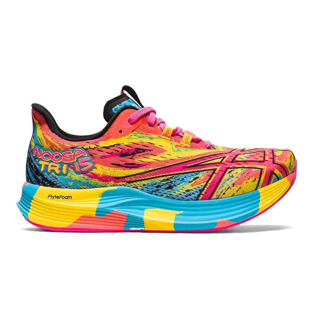 Women's Asics Noosa TRI 15, Aquarium/Vibrant Yellow, 7 B Medium
