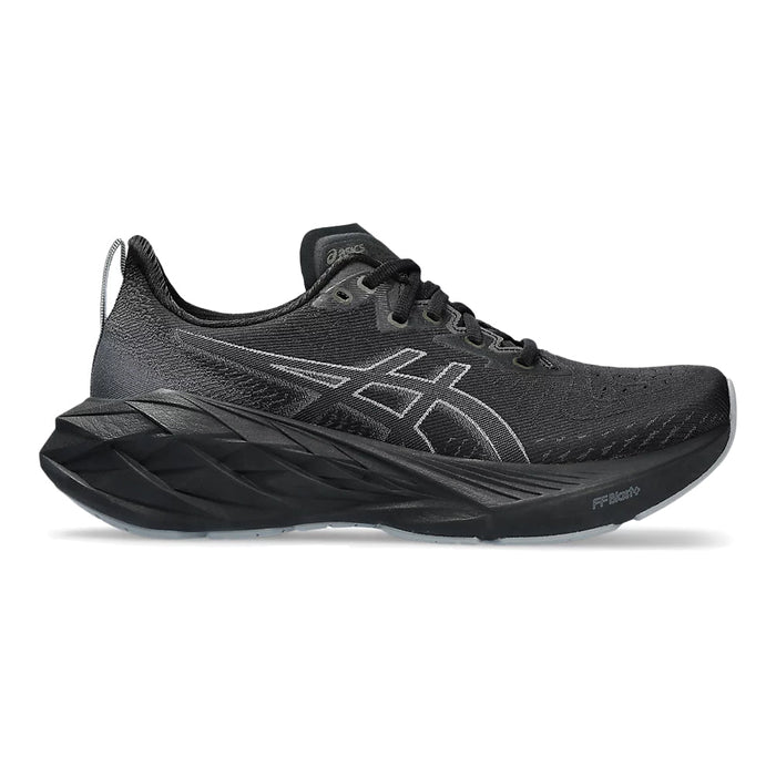 Men's Asics Novablast 4, Black/Graphite Grey, 15 D Medium