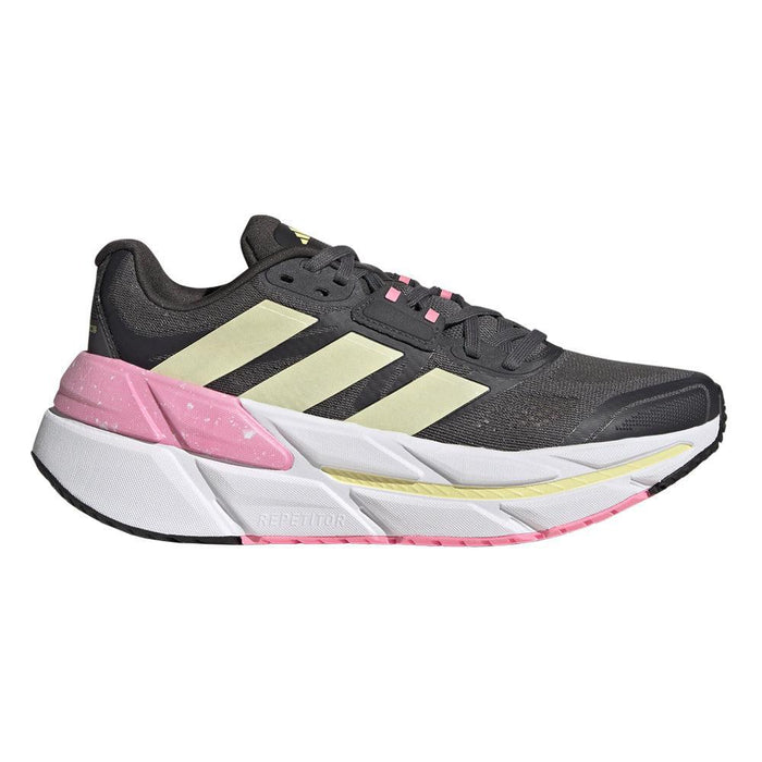 Women's Adidas Adistar CS, Grey Five/Almost Yellow/Beam Pink, 10.5 B Medium