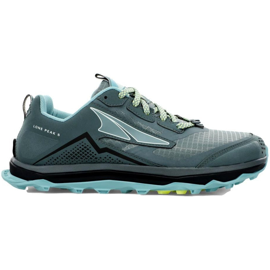 Women's Altra Lone Peak 5, Balsam Green, 7 B Medium