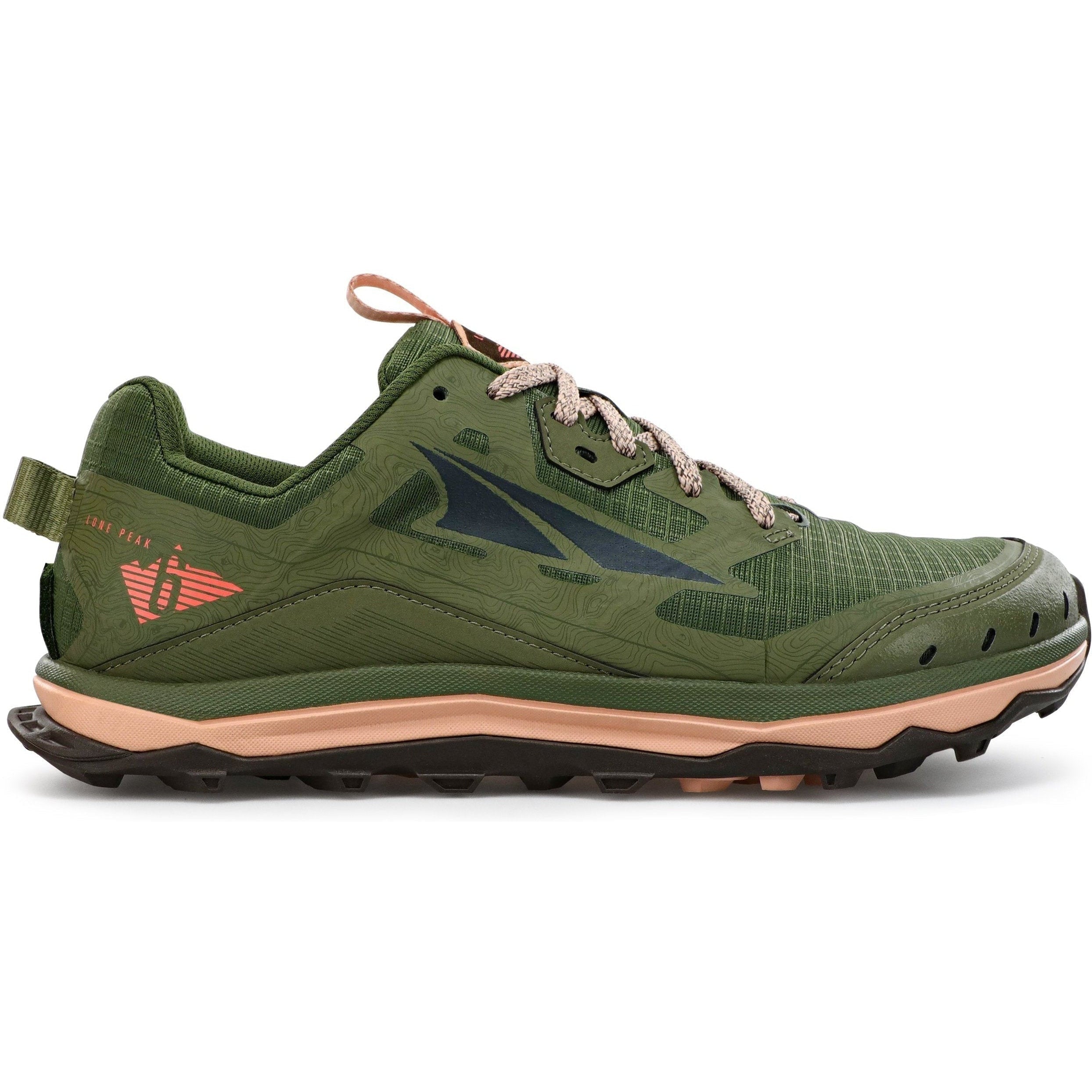 Women's Altra Lone Peak 6, Dusty Olive, 7.5 B Medium