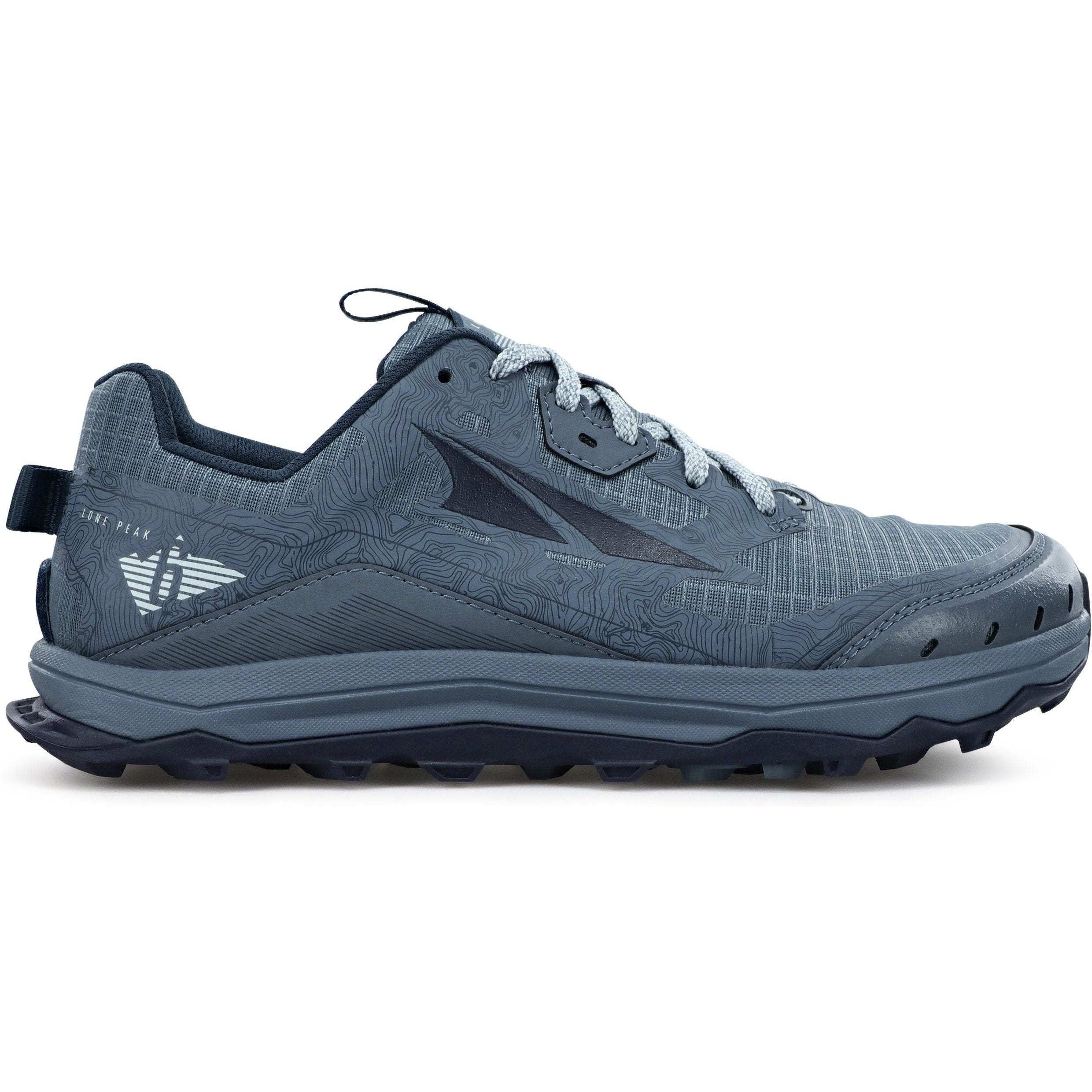 Women's Altra Lone Peak 6, Navy/Light Blue, 6 B Medium