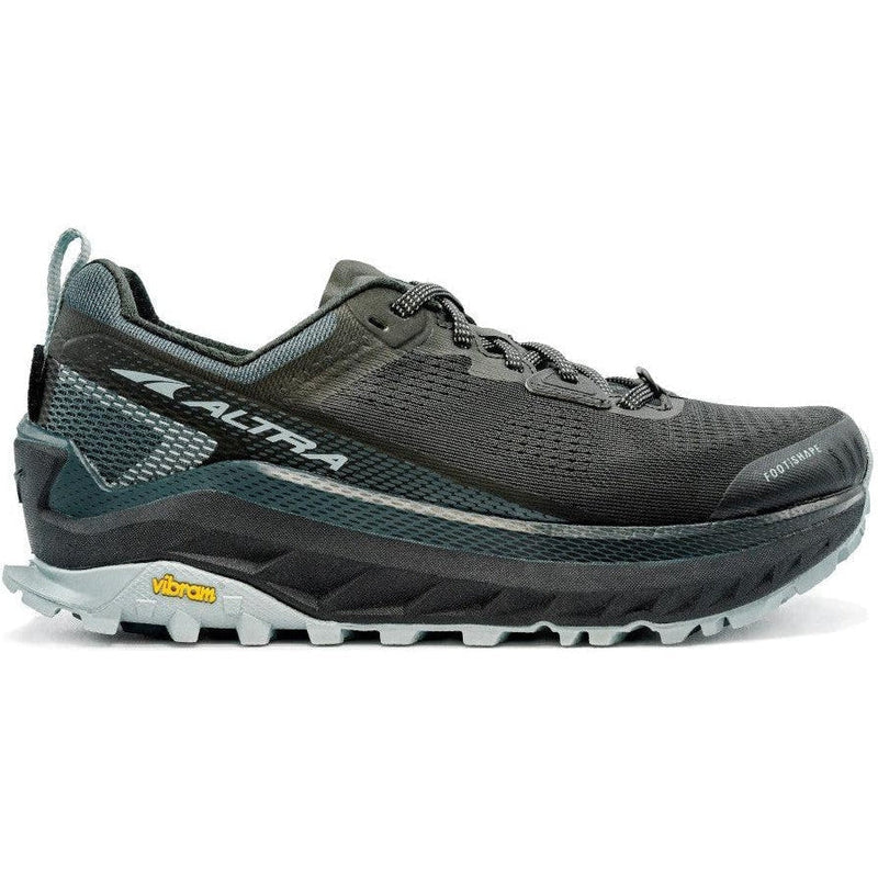 Women's ALTRA Olympus 4, Black/Light Blue, 7.5 B Medium