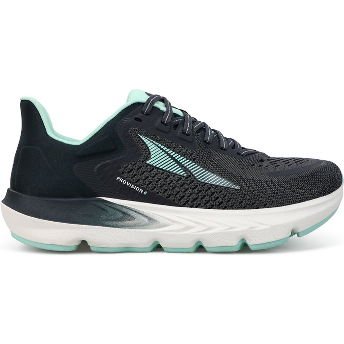 Women's Altra Provision 6, Black/mint, 9 B Medium