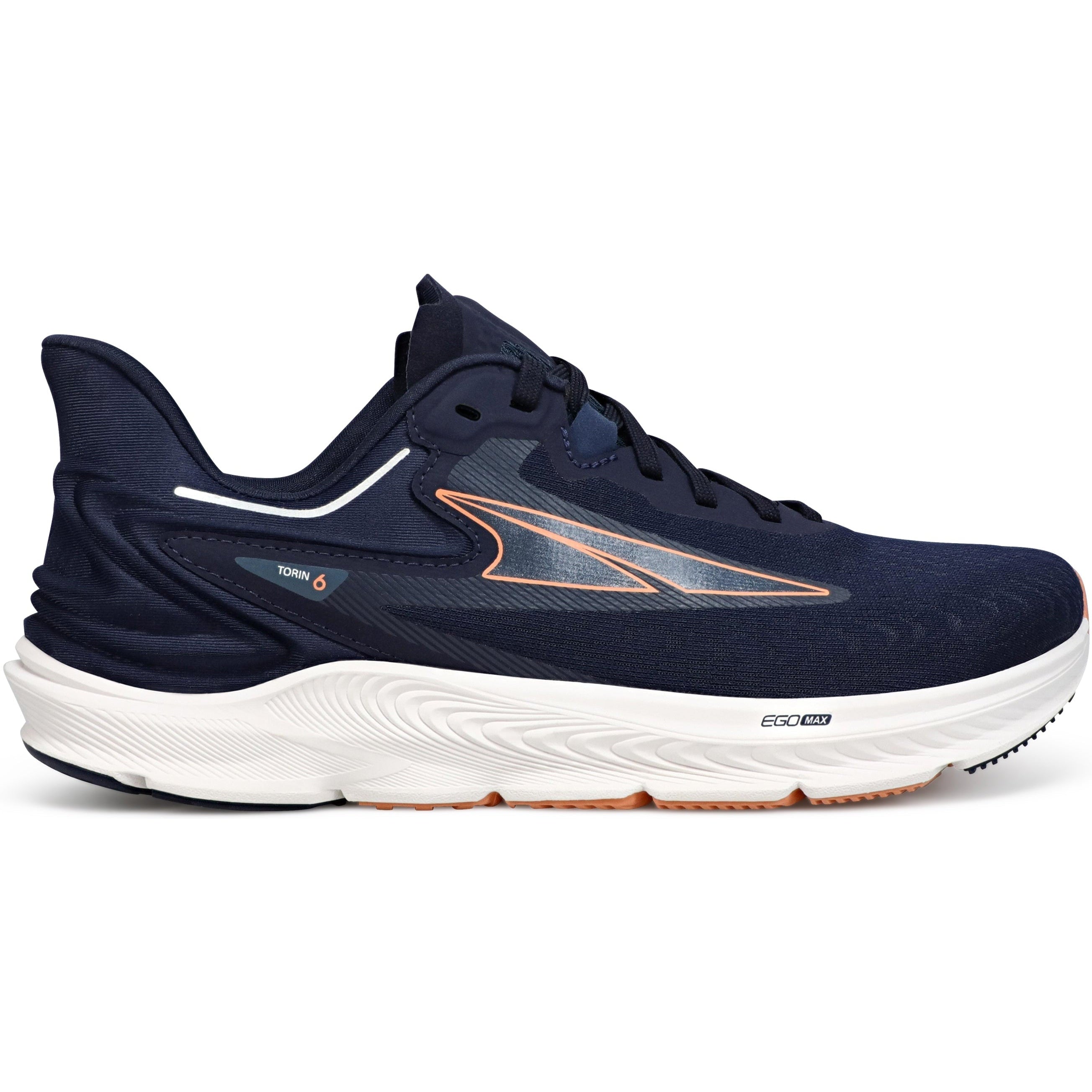 Women's Altra Torin 6, Navy/Coral, 7.5 B Medium
