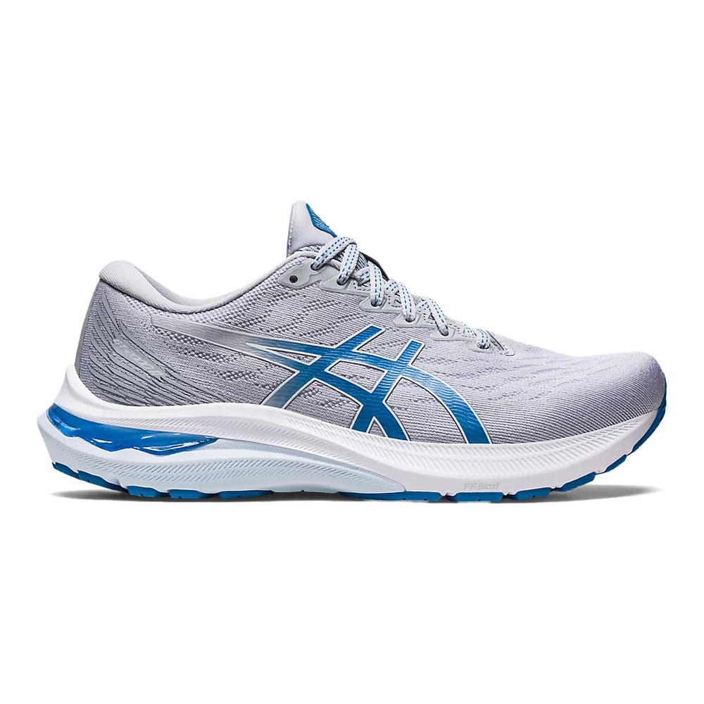 Women's Asics GT-2000 11, Piedmont Grey/Reborn Blue, 7 D Wide