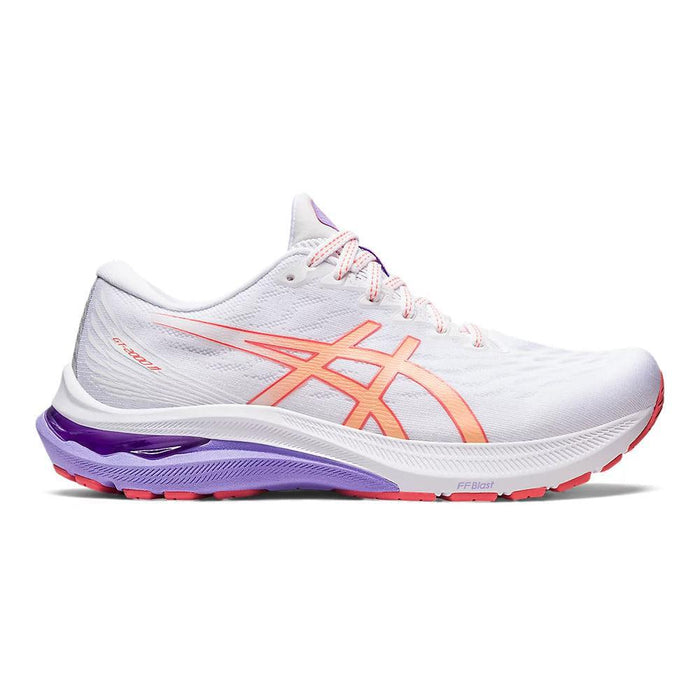 Women's Asics GT-2000 11, White/Summer Dune, 5.5 B Medium