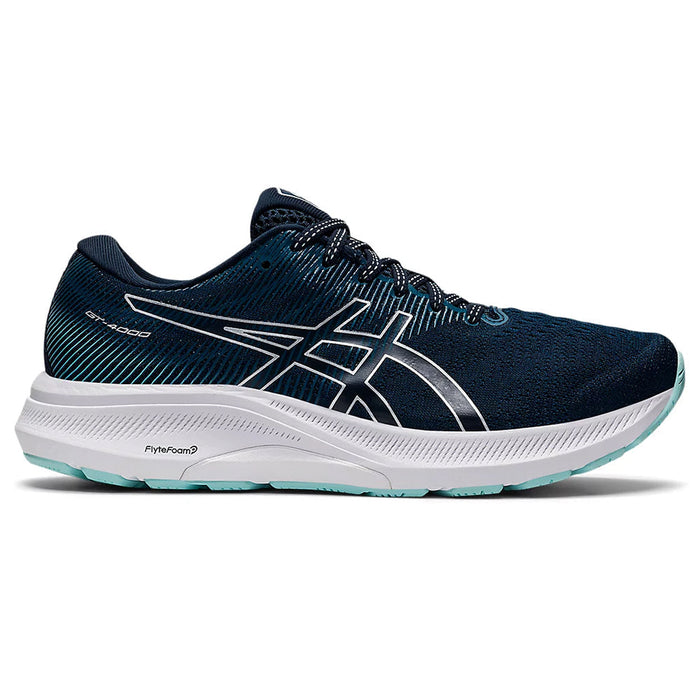 Women's Asics GT-4000 3, French Blue/Pure Silver, 7 D Wide