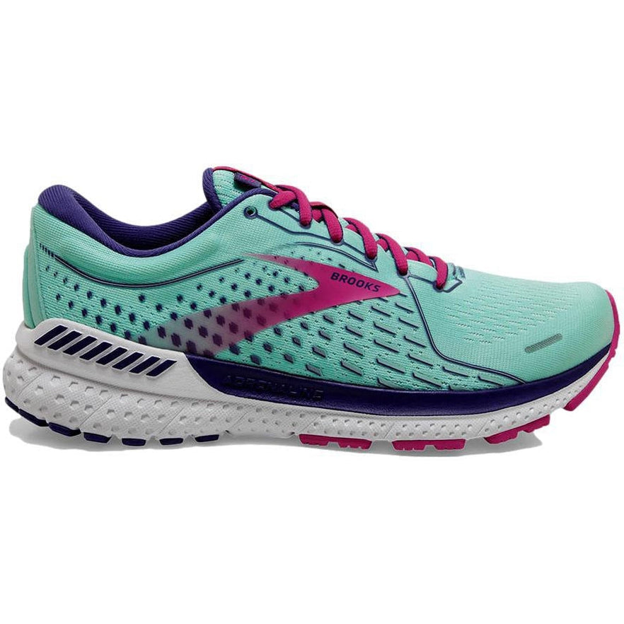 Brooks Adrenaline GTS 22 Navy/Yucca/Pink - Scarpe Running Donna - USA 10 / EU 42