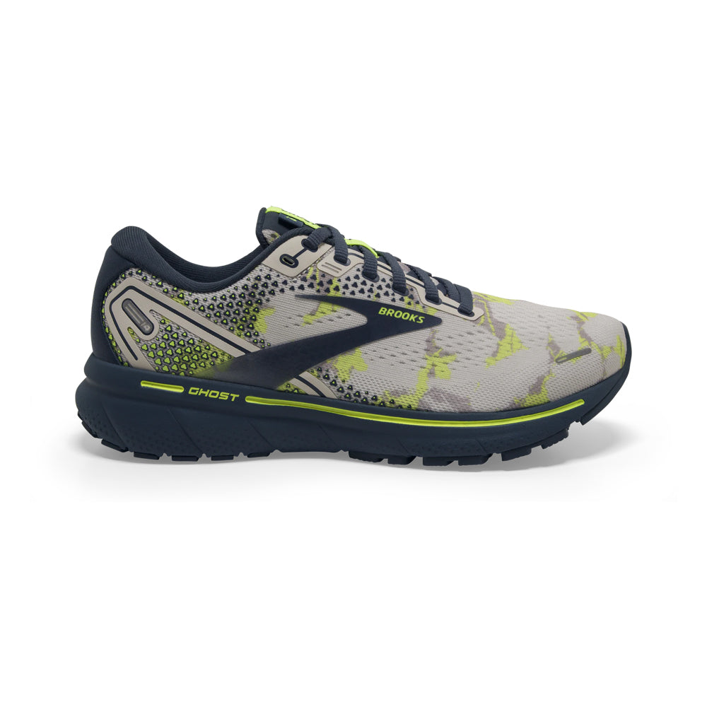 Women's Brooks Ghost 14, Moonbeam/Nightlife/Navy, 11 B Medium