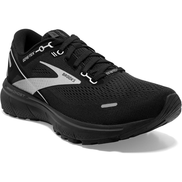 Women's Brooks Ghost 14 GTX, Black/Blackened Pearl, 9 B Medium