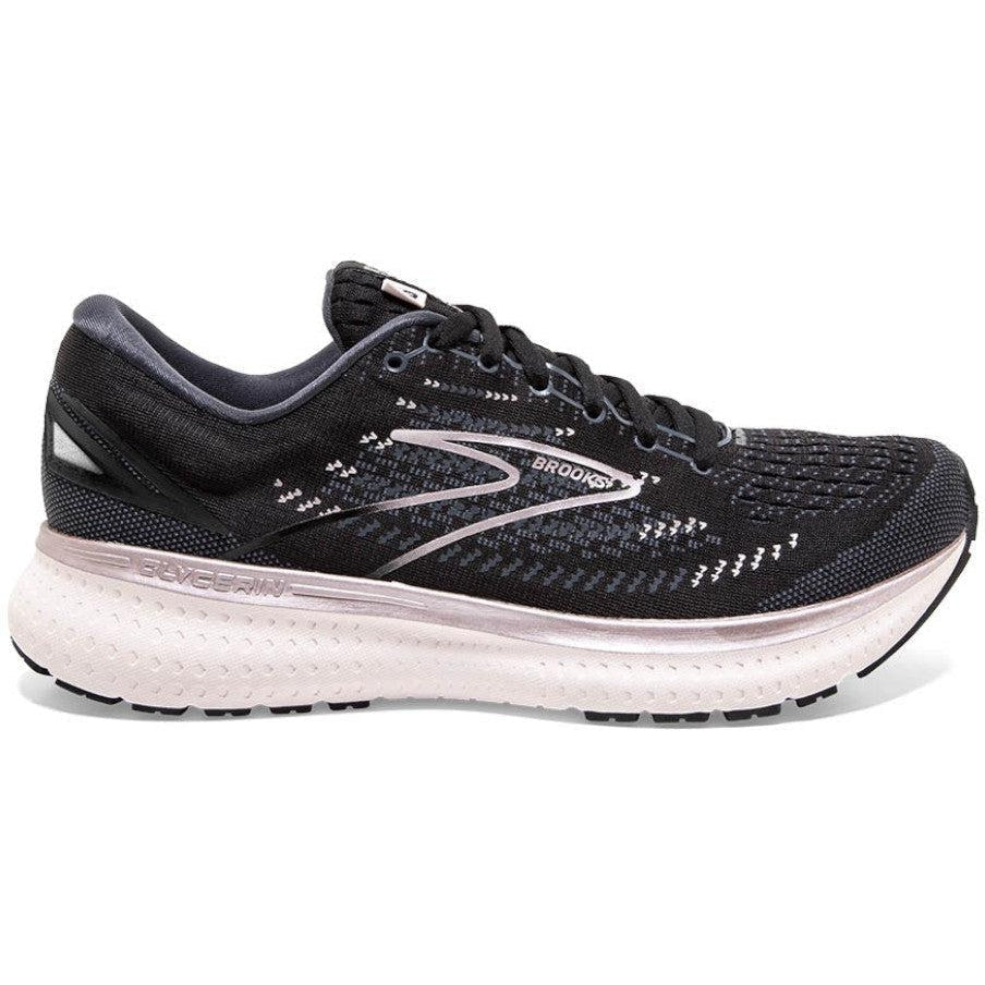 Women's Brooks Glycerin 19, Black/Ombre/Metallic, 10.5 B Medium
