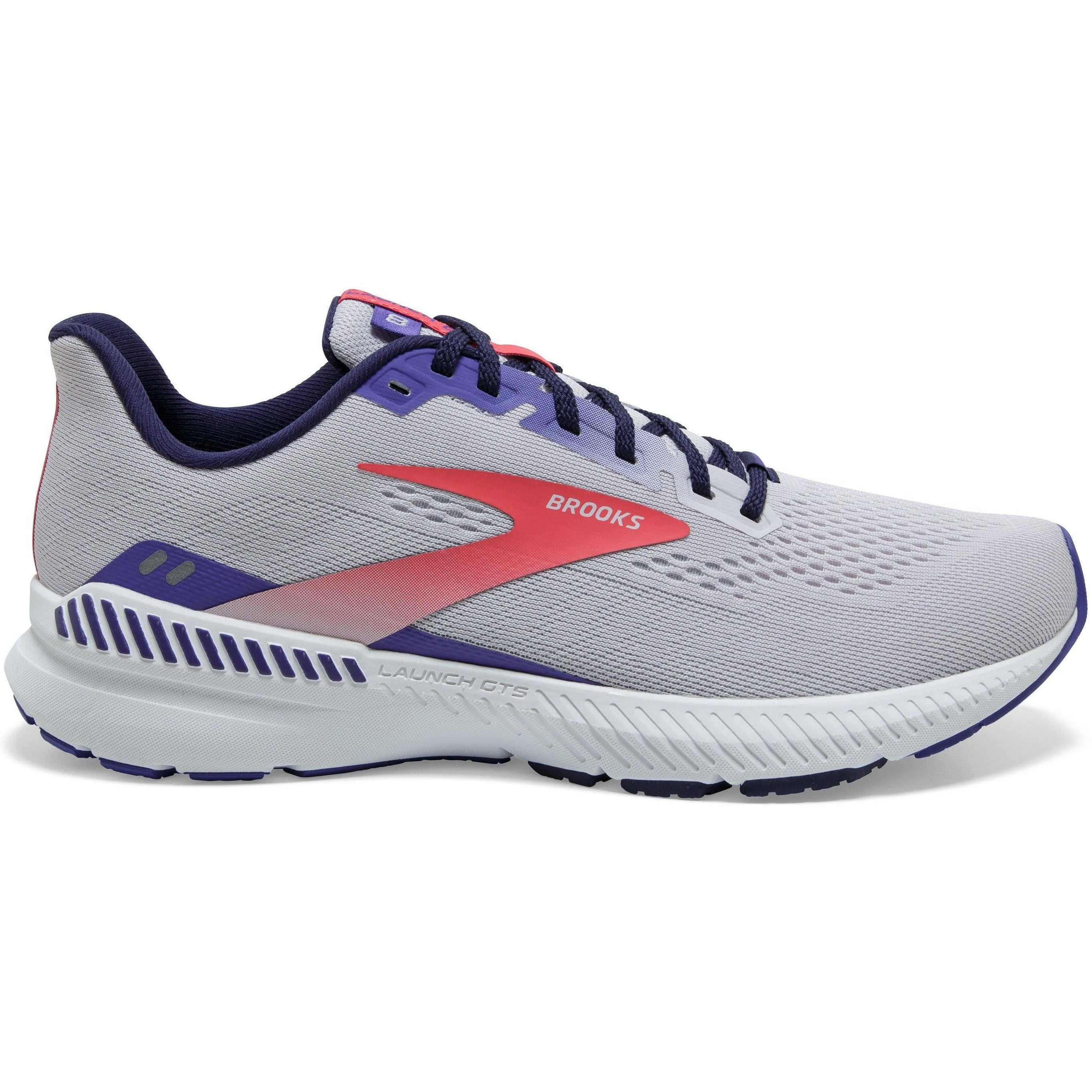 Women's Brooks Launch GTS 8, Lavender/Astral/Coral, 11 B Medium