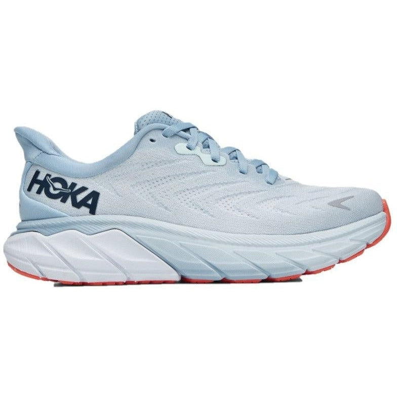 Women's Hoka Arahi 6, Plein Air/Blue Fog, 7 D Wide