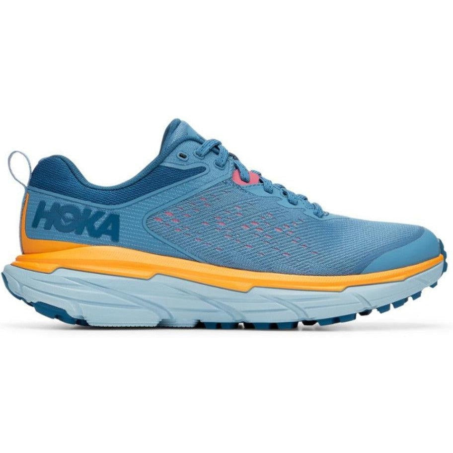 Women's Hoka Challenger ATR 6, Provincial Blue/Saffron, 10 B Medium